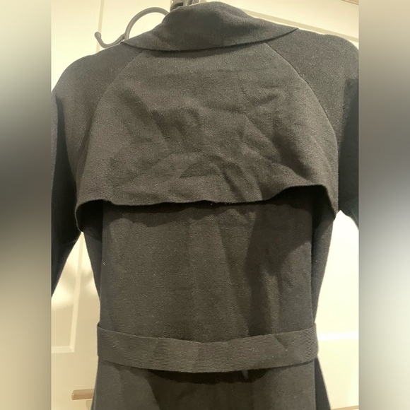 Truth by Republic black trench sweater - sz S/P - Picture 4 of 4